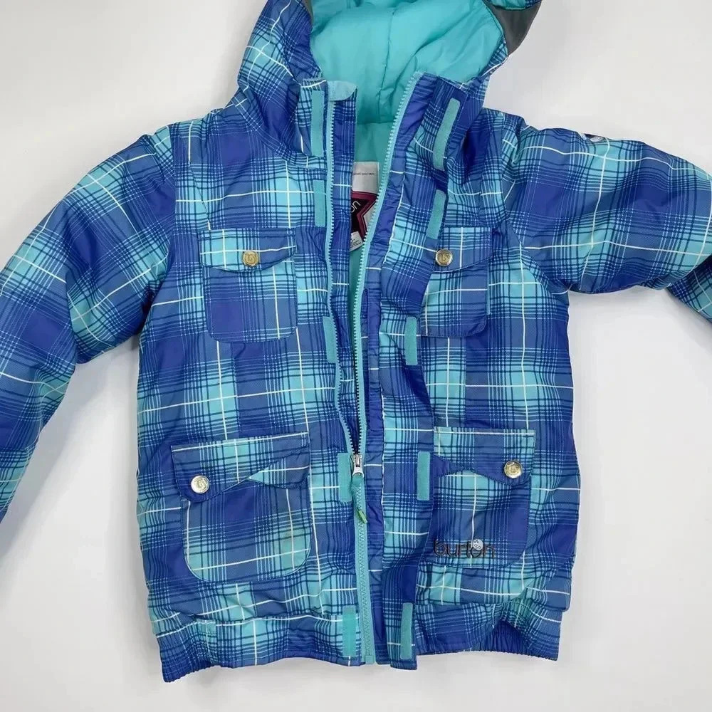 Burton Twist Bomber Insulated Plaid Jacket - Picture 5 of 16